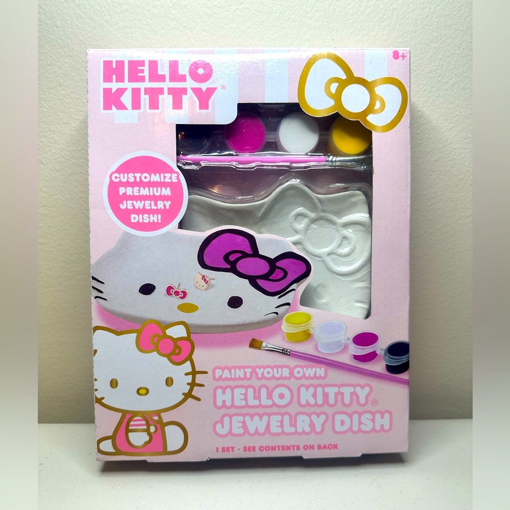 Hello Kitty Paint Your Own Jewelry Dish